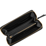 Continental Leather Zip Wallet