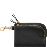 Double Zip Charm Wallet