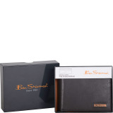 "Hackney" Collection Leather RFID 5-Pocket Billfold Wallet