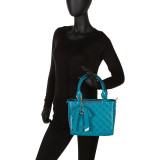 Carol Patent Satchel Bag