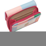 Color Block Zip French Purse