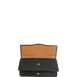 Donington Gold Gusseted Clutch Wallet