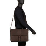 Till Death Do Us Port - Colombian Leather Laptop Briefcase