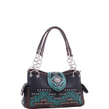 Laurie Western Satchel Handbag