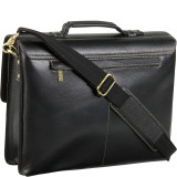 Classical Leather Organizer Briefcase