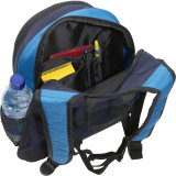 Kids Motorcycle Luggage and Backpack Set With Integrated Cooler