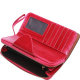 Kamille Distressed Leather Wallet