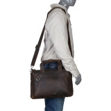 15.5" Leather Business Case