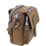 Leather Crossbody Waist Bag