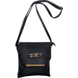 Gold-Tone Bow Crossbody Bag