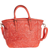 Farah Retro Lace Tote Bag