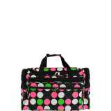 New Multi Dot 22" Travel Duffle Bag