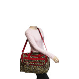Leopard 16" Shoulder Duffle Bag