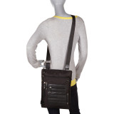 Phoenix City Slim Shoulder Bag- 14"