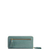 Single Zip Clutch Wallet