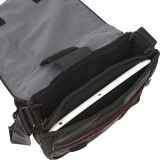 Messenger Style Unisex Bag for Tablet/ E-Reader with RFID Secure Pocket