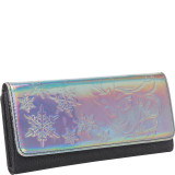 Frozen Elsa Iridescent Snowflake Trifold Wallet