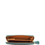 Single Zip Clutch Wallet