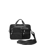 Water Canyon 16-Inch Leather Computer Briefcase