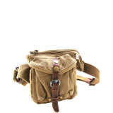Stylish 6.5" Small Canvas Waist Bag