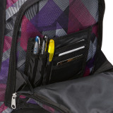 Patterned Wheeled Backpack