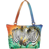 Hand Painted Large Tote