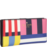 Cedar Street Flag Stripe Stacy Wallet