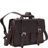16" CEO Full Leather Briefcase & Backpack