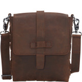 Cowhide Leather Messenger Slim Sling Style