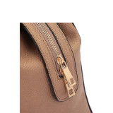 Briefcase Satchel with Expandable Side Zipper