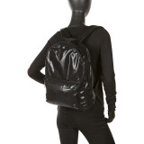 Shiny Glitter Metallic Vinyl Laptop Backpack