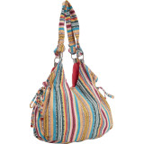 Flower Power Floral Pattern Shoulder Bag