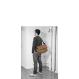 Waxed Vintage Messenger Bag (LG)