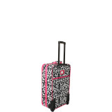 Damask 3-Piece Expandable Upright Luggage Set