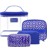 Contour 4 Piece Cosmetic Bag Set