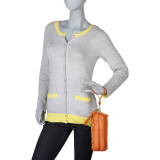 Carmel Whipstitch Wristlet