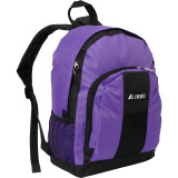 Backpack with Front & Side Pockets