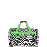 Zebra 22" Travel Duffle Bag