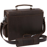 16" Leather Laptop Briefcase
