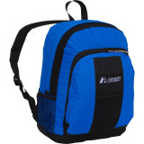 Backpack with Front & Side Pockets