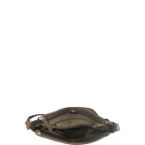 Mixed Media Leather Crossbody