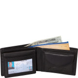 Passcase Wallet with Coin Pocket (RFID Secure)