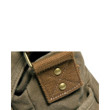 Vintage Style Large Canvas Messenger Bag