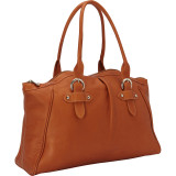 Large Top-Zip Shoulder Bag