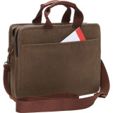 Waxed Hewes Briefcase
