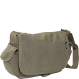 Cotton Canvas Messenger Bag