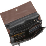 Deluxe Clutch With Shoulder and Wrist Strap
