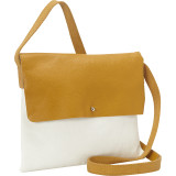 Cross Body in Canvas and Leather