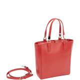 RFID Blocking Saffiano Leather Mini Tote Cross Body Bag
