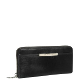 Astor Single Zip Gusseted Clutch Wallet